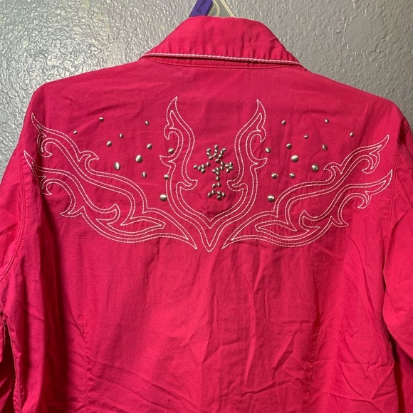 ARIAT Western long sleeve shirt sz S/P - Picture 8 of 11